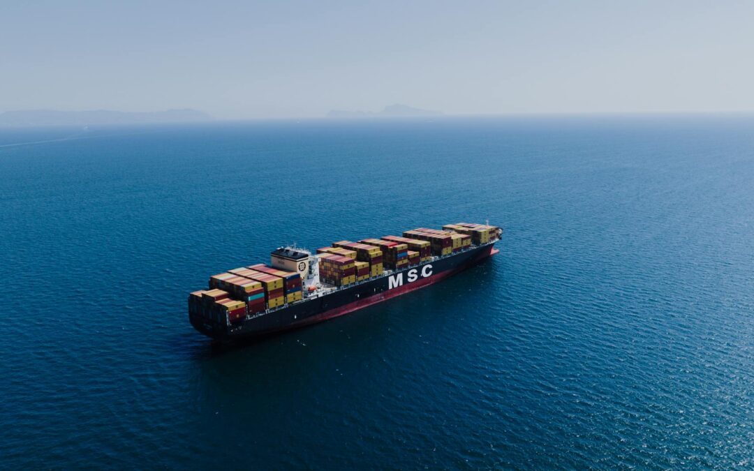 The largest containership on earth is the MSC Irina