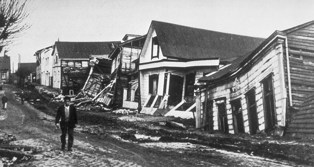 The strongest earthquake ever occurred in 1960 in Chile